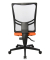Bürostuhl Net Point 10, orange / schwarz, bis 110kg