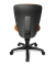Kinderdrehstuhl High S'cool, orange / schwarz, bis 60kg