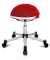 Ballsitz SH17BB2 Sitness Half Ball, rot, höhenverstellbar, bis 110kg
