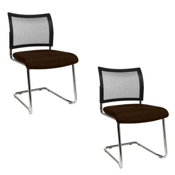 4014296734019 - Visit 20 Net Besucherstühle braun 4014296734019 NV490 G080 2 Stück 4014296734019 - Visit 20 Net Besucherstühle braun 4014296734019 NV490 G080 2 Stück