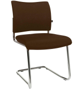 Visit 20 Besucherstühle braun