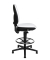 Arbeitsdrehstuhl TEC 50 weiß