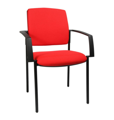 BtoB 10 Besucherstühle rot