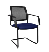 BtoB 20 Besucherstühle blau