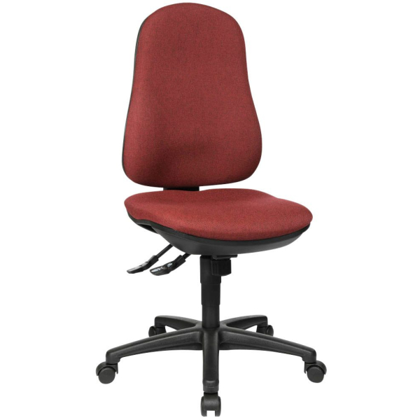 4014296741758 - Bürostuhl Support SY 8550 G27 Stoff rot Gestell schwarz 4014296741758 - Bürostuhl Support SY 8550 G27 Stoff rot Gestell schwarz