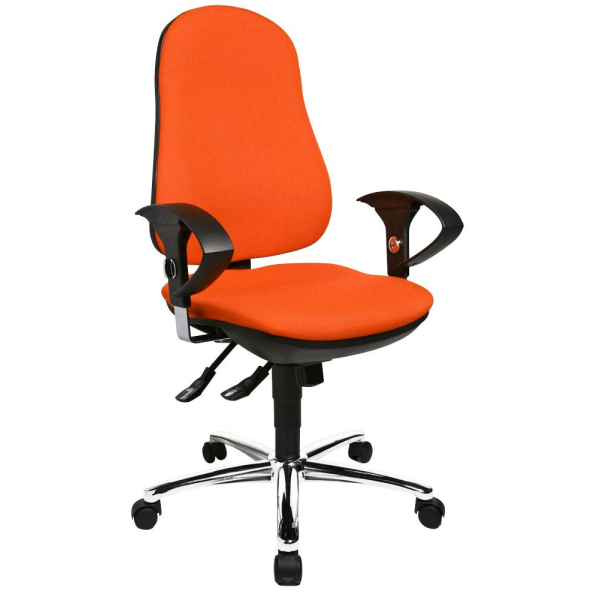 4014296743745 - Bürostuhl Support ®Syncro Deluxe 8559U G04 orange 4014296743745 Topstar 4014296743745 - Bürostuhl Support ®Syncro Deluxe 8559U G04 orange 4014296743745 Topstar