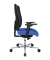 Sitness Open X (N) Deluxe Alu mit Schiebesitz Bürostuhl blau