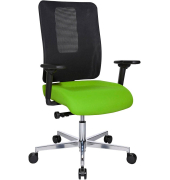 Sitness Open X (N) Deluxe Alu mit Schiebesitz Bürostuhl grün