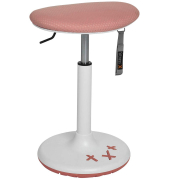 Hocker FX431CR1 Sitness X-Stool 20, rosa, höhenverstellbar, bis 110kg