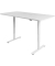 Sitz-Steh-Schreibtisch Sitness X Up Table 30, elektrisch höhenverstellbar, 59-125cm (H), 160x80cm (BxT), rechteckig, weiß / weiß