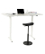 Sitz-Steh-Schreibtisch Sitness X Up Table 30, elektrisch höhenverstellbar, 59-125cm (H), 160x80cm (BxT), rechteckig, weiß / weiß