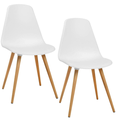 T2020 Schalenstühle weiß