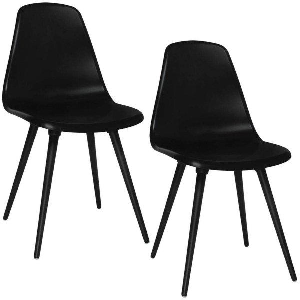 4014296821511 - Besucherstuhl T2020 schwarz schwarz ohne Armlehnen 4-Fuß-Gestell 4014296821511 2 Stück 4014296821511 - Besucherstuhl T2020 schwarz schwarz ohne Armlehnen 4-Fuß-Gestell 4014296821511 2 Stück