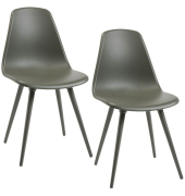 T2020 Schalenstühle grau