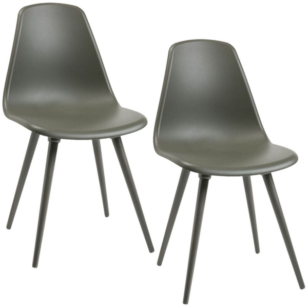 4014296821528 - T2020 Schalenstühle grau 4014296821528 FZ10GG-2 2 Stück 4014296821528 - T2020 Schalenstühle grau 4014296821528 FZ10GG-2 2 Stück