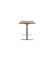 Sitz-Steh-Schreibtisch E-Table, elektrisch höhenverstellbar, 70-120cm (H), 160x80cm (BxT), rechteckig, buche / lichtgrau
