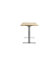 Sitz-Steh-Schreibtisch E-Table, elektrisch höhenverstellbar, 70-120cm (H), 160x80cm (BxT), rechteckig, ahorn / lichtgrau