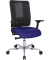 Sitness Open X (N) Deluxe Alu mit Schiebesitz Bürostuhl blau