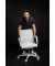 Bürostuhl SITNESS Life 40, weiß / weiß, mit Armlehnen, bis 110kg