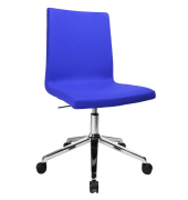 Cube Besucherstuhl blau