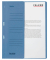 Ösenhefter 80003809, A4 blau halber Vorderdeckel, Karton 250g