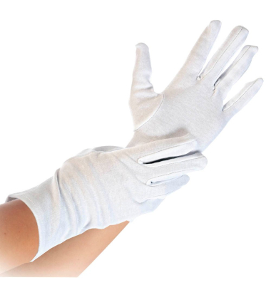 Arbeitshandschuhe Blanc - Hygostar , weiß, Größe 8 / M