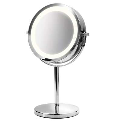 Kosmetikspiegel beleuchtet CM 840 2in1 silber