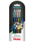 Gelschreiber Hybrid Dual Metallic K110-4XZ 4-farbig sortiert 0,5mm