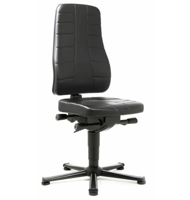Arbeitsdrehstuhl All-In-One schwarz