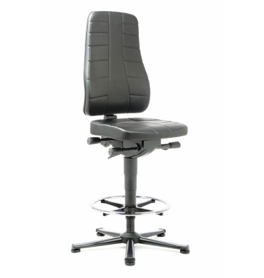 Arbeitsdrehstuhl All-In-One schwarz