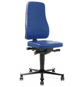 Arbeitsdrehstuhl All-In-One blau