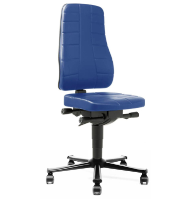 Arbeitsdrehstuhl All-In-One blau