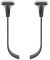 Bürostuhl-Armlehnen 9129, schwarz