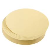 Moderationskarten Kreise Ø 19,5cm gelb 500 Stück