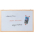 Whiteboard Memoboard, CC-MM3040, 40x30cm, lackiert, Holzrahmen