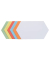 Moderationskarten UMZH173099, 29,7x16,5cm, Rhombus, 130g, farbig sortiert 