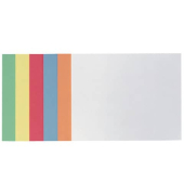 Moderationskarten Rechteck 24,9x20cm selbstklebend farbig sortiert 300 Stück