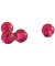 Magnetkugel Haftkraft 4kg pink 14mm Durchm. 4 St