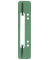 Heftstreifen kurz 4241004015, 34x150mm, RC-Karton mit Kunststoffdeckleiste, farbig sortiert