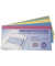 Trennstreifen 5059944 Trennstreifen Q-Connect farbig sortiert 190g gelocht 24x10,5cm 