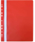 Schnellhefter 024-2345-002-01, A4, rot, Polyvinylchlorid (PVC), Vorderdeckel transparent