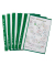 Schnellhefter 024-2345-002-04, A4, grün, Polyvinylchlorid (PVC), Vorderdeckel transparent