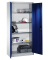 Stahlschrank blau/grau