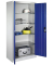Stahlschrank blau/grau
