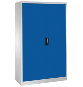 Stahlschrank blau/grau