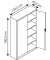Stahlschrank blau/grau