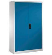 Stahlschrank blau/grau