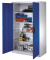 Stahlschrank blau/grau