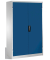 Werkstattschrank 8932-052, Stahl abschließbar, 5 OH, 120 x 195 x 60 cm, blau/lichtgrau