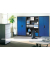 Aktenschrank 9260-000, Stahl abschließbar, 5 OH, 93 x 195 x 40 cm, enzianblau/anthrazit